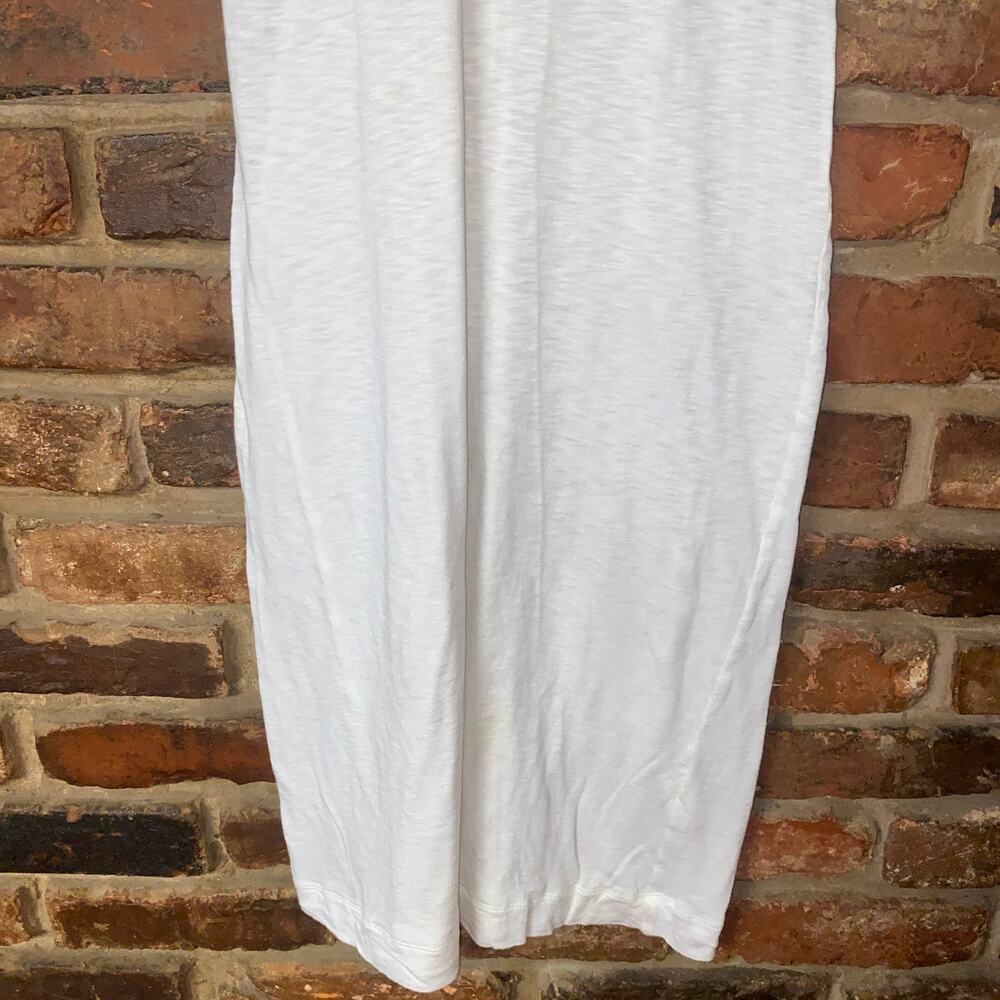 Twenty White Burnout Sleeveless Scoop Neck Midi Tank Dress Women's Size Small - Picture 3 of 6